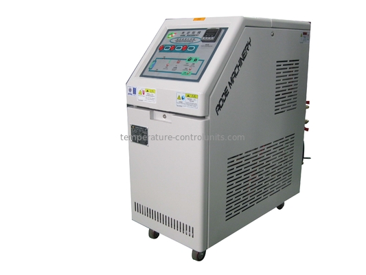 180℃ Plastic Mold Temperature Control Unit , Oil Cooling Unit For Hot Roller